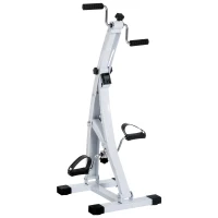 Homcom Vélo d'Appartement pour Rééducation Blanc 41 x 50 x 96 cm(m-6)