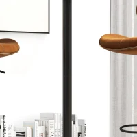 HOMCOM Bartisch Stehtisch, Tisch für 2 Personen, 60 x 60 x 102 cm, Schwarz(m-9)