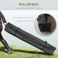 Outsunny 3 x 3m Pop-Up Gazebo, with Accessories - Green(m-6)