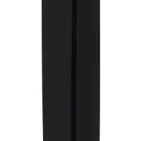 Outsunny Housse de Protection imperméable pour Parasol Droit avec Fermeture éclair et Cordon de Serrage Noir(m-9)