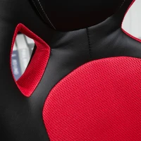 Vinsetto Office Chair Faux Leather Swivel Computer Desk Chair for Home Office with Wheels Armrests Black(m-8)