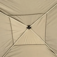 Outsunny Carpa Plegable 3x3m de Jardín Cenador Gazebo para Patio Fiesta Boda Barbacoa con Bolsa(m-5)