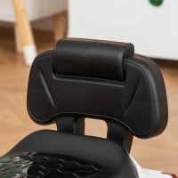 HOMCOM Coche Correpasillos para Bebé de 18-36 Meses Coche sin Pedales con Faros Música Bocina Compartimento de Almacenaje y Respaldo Alto 68x30,5x41,5 cm Blanco(m-9)