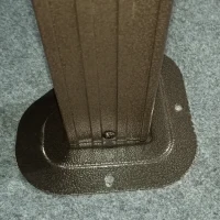 Outsunny 3 x 3(m) Metal Hardtop Gazebo, with Curtains and Accessories - Brown(m-8)