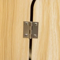 PawHut Niche pour chien intérieur maisonnette design avec porte verrouillable - 54 x 56 x 52 cm(m-9)