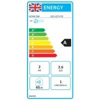 HOMCOM 7000 BTU Air Conditioning Unit, 3-in-1 Portable Air Conditioner, Dehumidifier, Cooling Fan with Remote Control, Digital Display, 2 Speeds, 24H Timer, Window Venting Kit, 15m²(m-9)