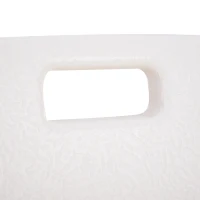 HOMCOM Duschstuhl Badehocker Badestuhl Duschhocker Duschsitz Badhilfe höhenverstellbar (Duschstuhl mit Rückenlehne)(m-5)