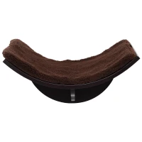 PawHut Cama de Gato Montada en la Pared de Forma U con Almohadilla Extraíble Área de Juego para Gatos Dseño Curvo Cómodo Carga 4,5 kg 41x28x21cm Marrón(m-8)