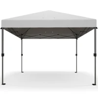 Outsunny 3 x 3m Pop-Up Gazebo, with Accessories - White(m-11)