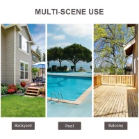 Outsunny 3 Pieces Rattan Bistro Set, Wicker Garden Furniture Set with Glass Top Coffee Table and Chairs, Thickened Washable Cushions for Outdoor, Patio, Balcony, Grey(m-5)