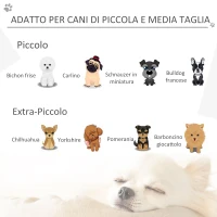 PawHut Kennel Gabbia per Cani Pieghevole in Acciaio Galvanizzato, Porta con Blocco e Fondo Rimovibile(m-7)