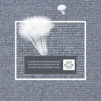 Outsunny Voile d'ombrage rectangulaire 6 x 4 m polyéthylène Haute densité Protection UV Avec sac de rangement - Coloris gris(m-4)