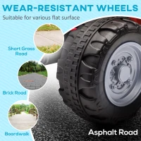 AIYAPLAY Honda Licensed Kids Electric Quad Bike, 6V ATV Ride On for Ages 1.5-3 Years, Red(m-6)