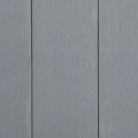 Outsunny Gartenschrank Geräteschuppen mit 2 Tür Geräteschrank mit Asphaltdach Gartenlagerschrank Antidumping Design mit Bodennägel Tannenholz Grün+Grau 139 x 75 x 160 cm(m-8)