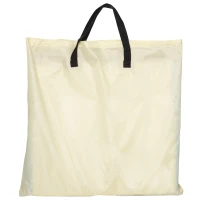 Outsunny Set de 2 Esterillas de Playa Plegables 124x53x45 cm con Respaldo Ajustable y Reposacabezas Esteras de Playa Portátil de Tela Oxford Acero con Bolsa de Transporte para Balcón Jardín Beige(m-9)