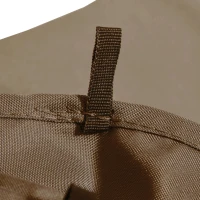 Outsunny 4 Pack Replacement Gazebo Curtains Privacy Panel for Most 3 x 4m Gazebo Canopy Pavillion Outdoor Shelter Sidewalls Accessories Dark Brown(m-9)