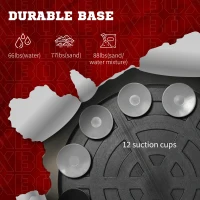 SPORTNOW Adjustable Speed Bag, Boxing Bag, with Sand, Reflex Bar, Punching Pad, Multicoloured(m-6)