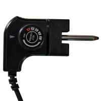 HOMCOM Griglia Elettrica 1600W Antiaderente con 2 Piastre, Temperatura 90-200° e Vassoio Raccogli-grasso(m-9)