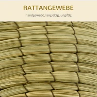 PawHut Katzenhöhle aus Seegras, 2-teilig, flexibel positionierbar, 41 cm x 41 cm x 71,5 cm, Natur(m-6)