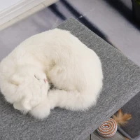 PawHut Árbol para Gatos 59x39x62 cm Rascador para Gatos de 3 Niveles con Plataformas Postes de Rascado Cueva de Madera Espaciosa Cojines Extraíbles Suaves Bola de Juguete Gris(m-9)