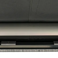 Outsunny Elektromarkise, mit Fernsteuerung, inkl. Bausatz für Montage, Metallrahmen, dunkelgrau, 4 x 3 m(m-6)