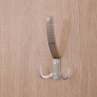 HOMCOM Ensemble de meubles d'entrée design contemporain : meuble chaussures, miroir et panneau porte-manteau patères double, triple coloris chêne clair blanc(m-8)