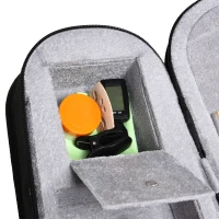 HOMCOM Violon 4/4 pleine grandeur avec étui, accordeur, épaulière, archet, colophane, cordes rechange et chiffon contreplaqué épicéa et érable(m-5)