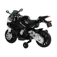 BMW Moto Electrique Bi-moteur pour Enfant Blanc 110 x 41 x 67 cm(m-3)