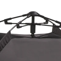 PawHut Haustierzelt Hundezelt Outdoor Tierzelt, 110 cm x 110 cm x 85 cm. Bodenspieße +  Transporttasche. Grün + Schwarz(m-8)