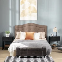 HOMCOM Set 2 Comodini Moderni, 2 Comodini da Camera da Letto e Soggiorno, con Cassetto e Ripiano Aperto, Design Moderno, in MDF e Acciaio, 45x40x60cm, Nero(m-2)
