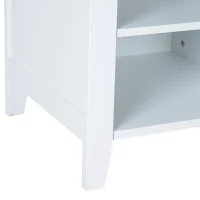 HOMCOM Conjunto de Muebles de Entrada Recibidor Pasillo Set de 3 Piezas Perchero Espejo Banco Zapatero con Estantes 80x40x170cm Madera(m-5)