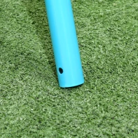 Outsunny Altalena per Bambini 3-8 Anni da Giardino in Acciaio e PE con Seggiolino e Picchetti, 163x145x181 cm(m-9)