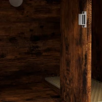 PawHut Katzentoilette mit 3-Ebenen-Regal und Kratzpfosten, geschlossenes Katzenklo, 80 x 48 x 152 cm, Braun(m-9)