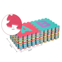 Tapis de jeu en mousse puzzle 38 pièces enfants(m-3)