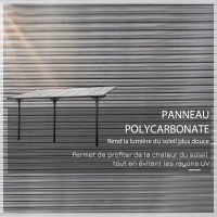 Outsunny Pergola adossée aluminium 4,5 x 3 m pergola jardin extérieur avec toit en polycarbonate résistant UV, gouttière intégrée, tonnelle de jardin pour terrasse patio véranda, gris(m-5)