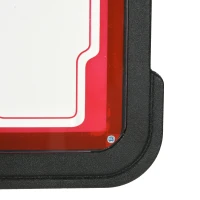 SPORTNOW Basketballkorb mit elektronischer Punkteanzeige, für Wand- und Türmontage, inkl. Basketball, Ballpumpe(m-9)