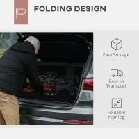 HOMCOM 4 Wheel Rollator with Seat and Back, Folding Mobility Walker with Carry Bag, Adjustable Height, Dual Brakes, Cane Holder, Lightweight Aluminium Walking Frame for Seniors and Disabled, Red(m-4)