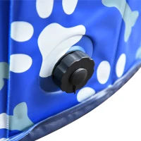 PawHut Hundepool Faltbar Planschbecken für Hunde bis 65 kg Ø160 x 30 cm Rutschfest Hundebadewanne Swimmingpool Schwimmbecken für Hunde und Katzen(m-9)