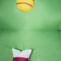 Outsunny Árbol de Navidad Inflable con Luces LED e Inflador Decoración de Interior y Exterior 210x92x190 cm Multicolor(m-8)