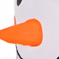 HOMCOM Schneemann Weihnachtsdekoration Weihnachtsdeko, inkl. Gebläse, bunte LED´s, selbstaufblasend 1, m, Mehrfarbig(m-8)