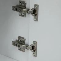 HOMCOM Mesa de TV de Salón con 2 Puertas 2 Estantes Abiertos Mueble para Televisores de 55 Pulgadas 120x39,5x40 cm Blanco(m-8)