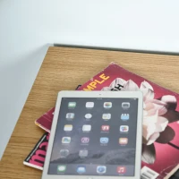 Vinsetto Cajonera de Oficina con Ruedas Mueble Archivador con 2 Cajones para Documentos en Tamaño A4 Cerradura 40x49x58cm Natural(m-8)