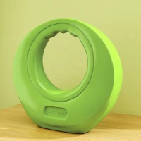 SPORTNOW 8kg Kettlebell, Kettle Bell with Wide Handle for Home Gym, Weight Lifting, Strength Training, Green(m-7)