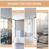 Outsunny Seitenmarkise, Balkonmarkise, wetterbeständig, Federrollenmechanismus, 200 cm x 140 cm, Cremeweiß(m-7)