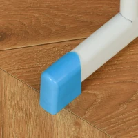 HOMCOM Banco Scuola con Sedia ad Altezza Regolabile e Luce per Bambini 6-12 Anni, Acciaio e MDF, Grigio(m-8)