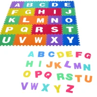 Tapis de sol puzzle mousse 26 pièces alphabet(m-6)