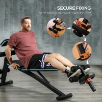 SPORTNOW Tibialis Trainer Tib Bar for Strengthening Calves Shins Ankles, Fits 5cm Weight Plates(m-6)