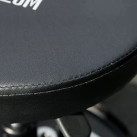 HOMCOM Tabouret de mécanicien siège pivotant hauteur réglable plateau de 100 kg pour le garage et la réparation automobile noir(m-7)