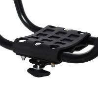HOMCOM Kayak Roof Rack, 2 Pieces J Bars with Straps on SUV, Boat Surf Float Mat Canoe Carrier, for Car SUV Truck Crossbar(m-8)