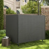 Outsunny 205 x 124cm Three-Seater Swing Chair Protective Cover Dark Grey(m-10)